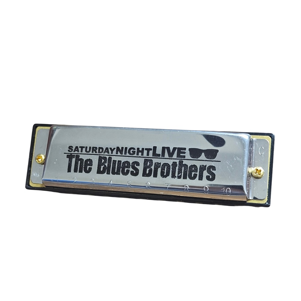 Vintage Hohner Saturday Night Live The Blues Harmonica Key of C 10Holes Diatonic